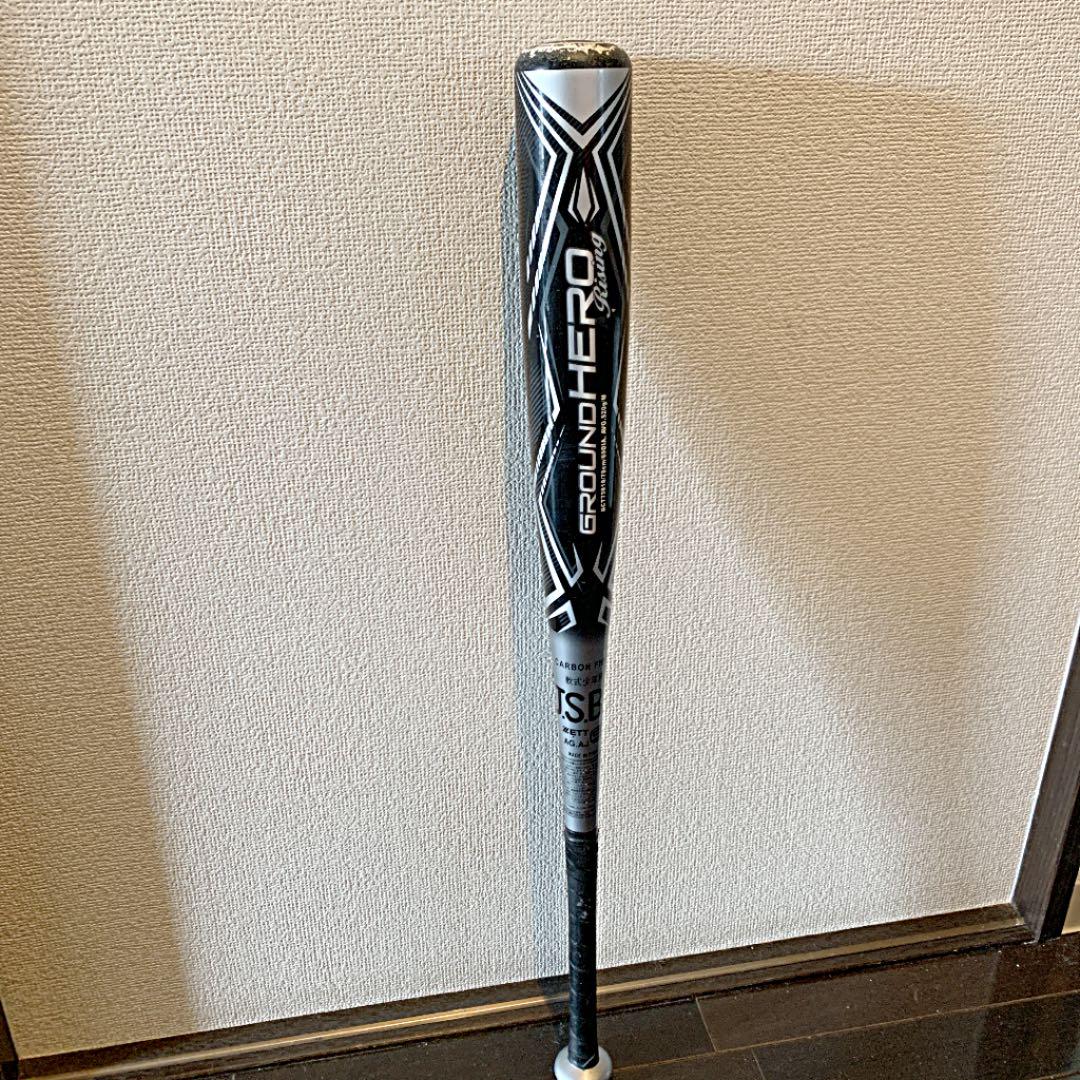 バット 78cm 軟式少年用グランドヒーローカーボンZETT