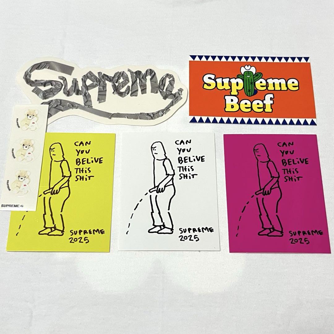 25ss SUPREME ステッカー 6点 まとめ - メルカリ