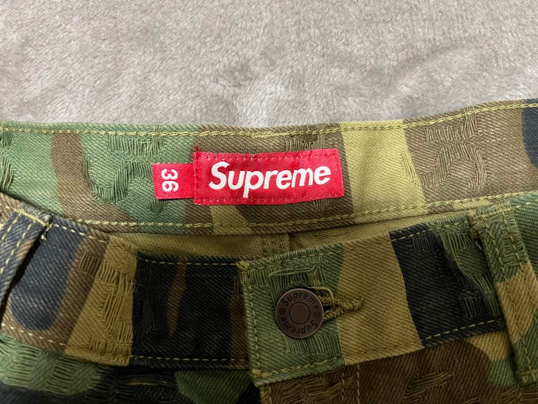 supreme Jacquard Logos Double Knee 36 supreme Jacquard Logos Double Knee 36