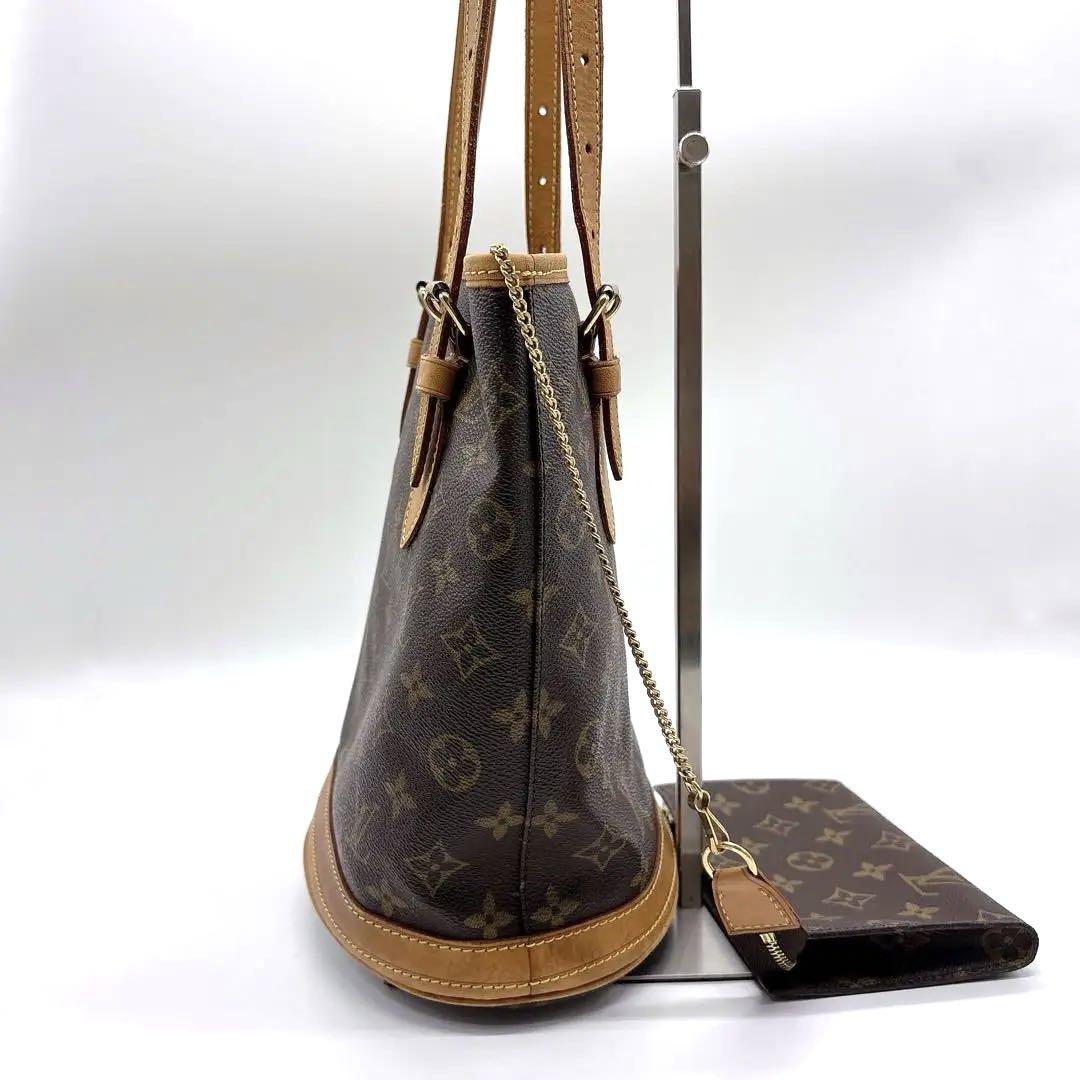 ルイ・ヴィトン バッグ モノグラム バケット VUITTON ポーチ カバー付き 即発Louis Vuitton LV モノグラム バニティ バッグ ニース・ナノ