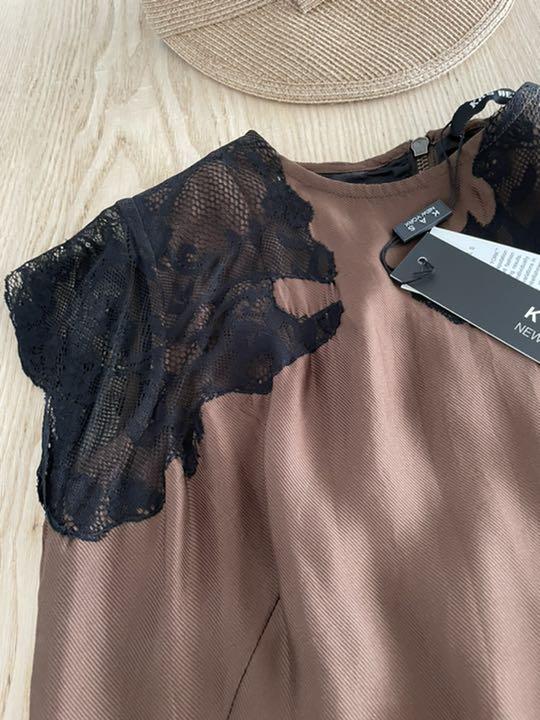 KAS シルク100%ワンピース♡新品♡ S65Ug-m76541914122 NEWYORK❤️ 最安値国産