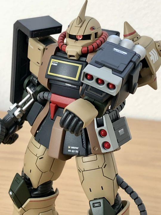 即納正規店 HG 1 144 全塗装完成品 ガンプラ MnJCD-m76542323721 ザクデザートタイプ 高評価在庫