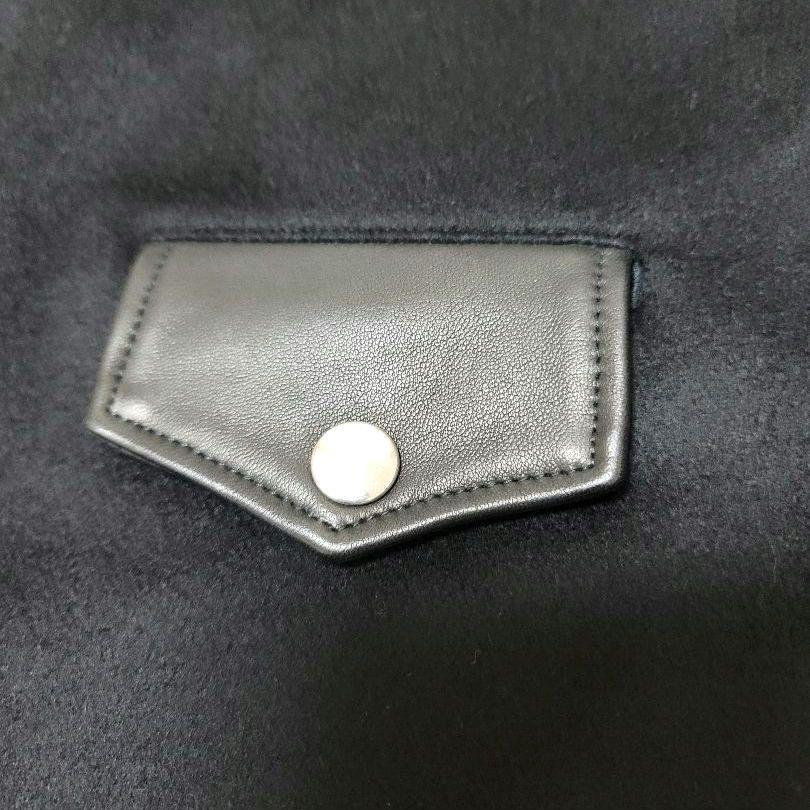 極美品 SlowGun＆Co スロウガン ラムレザー カシミヤ 革ジャン