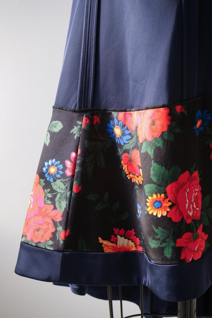 CELINE セリーヌ フラワープリント スカート 総柄 花柄