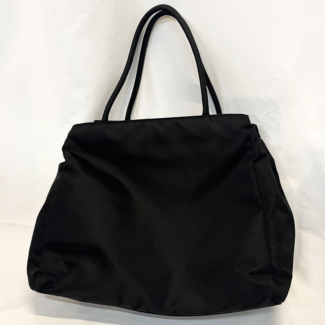 ギャランティ付き！ PRADA ナイロントートバッグ B3864 黒 プラダ