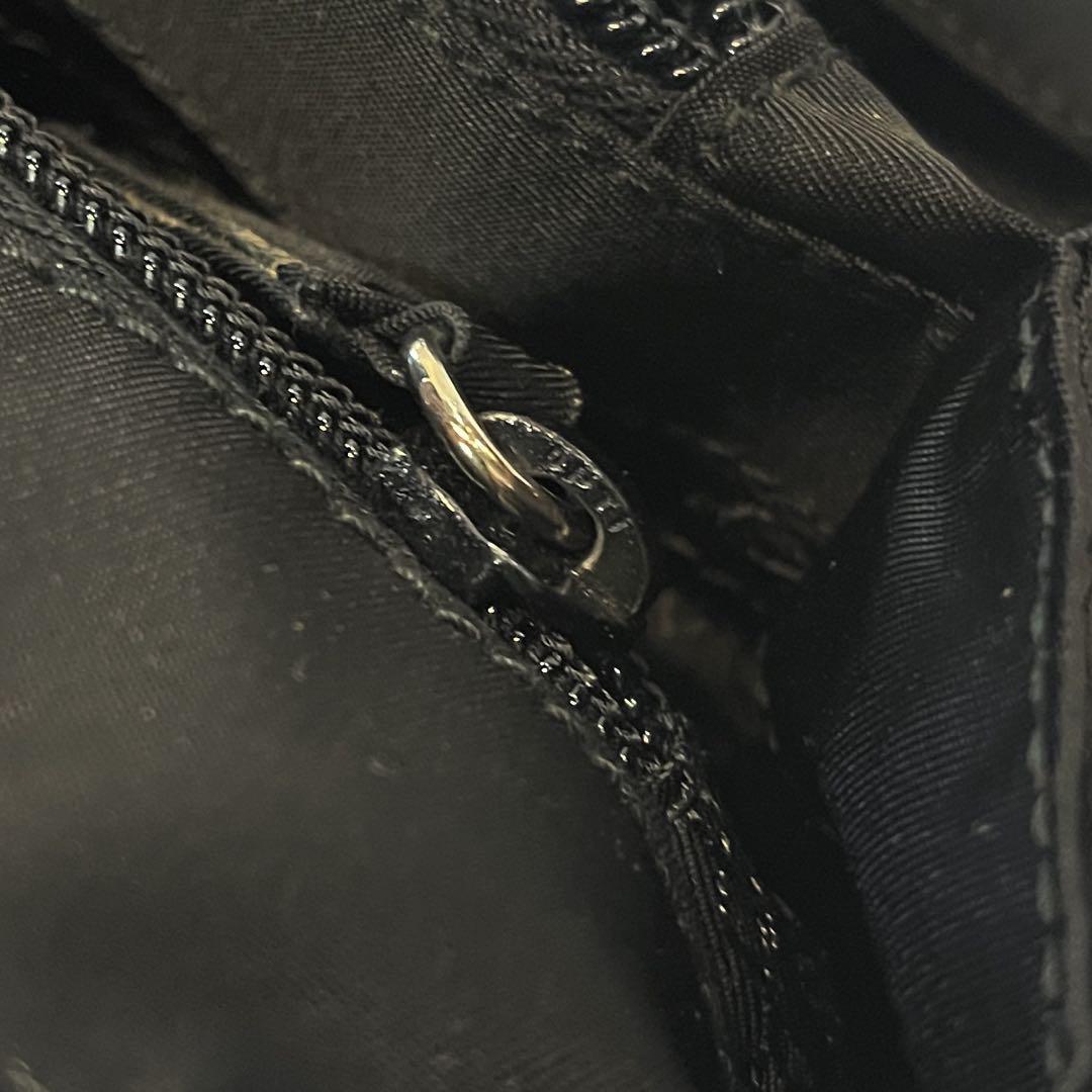 ギャランティ付き！ PRADA ナイロントートバッグ B3864 黒 プラダ