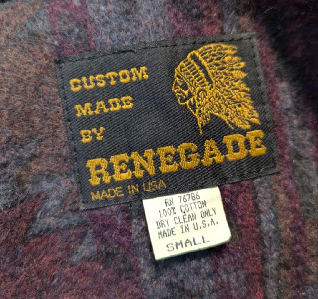 ジャケット・アウター 90s renagate lining blanket cotton jaket