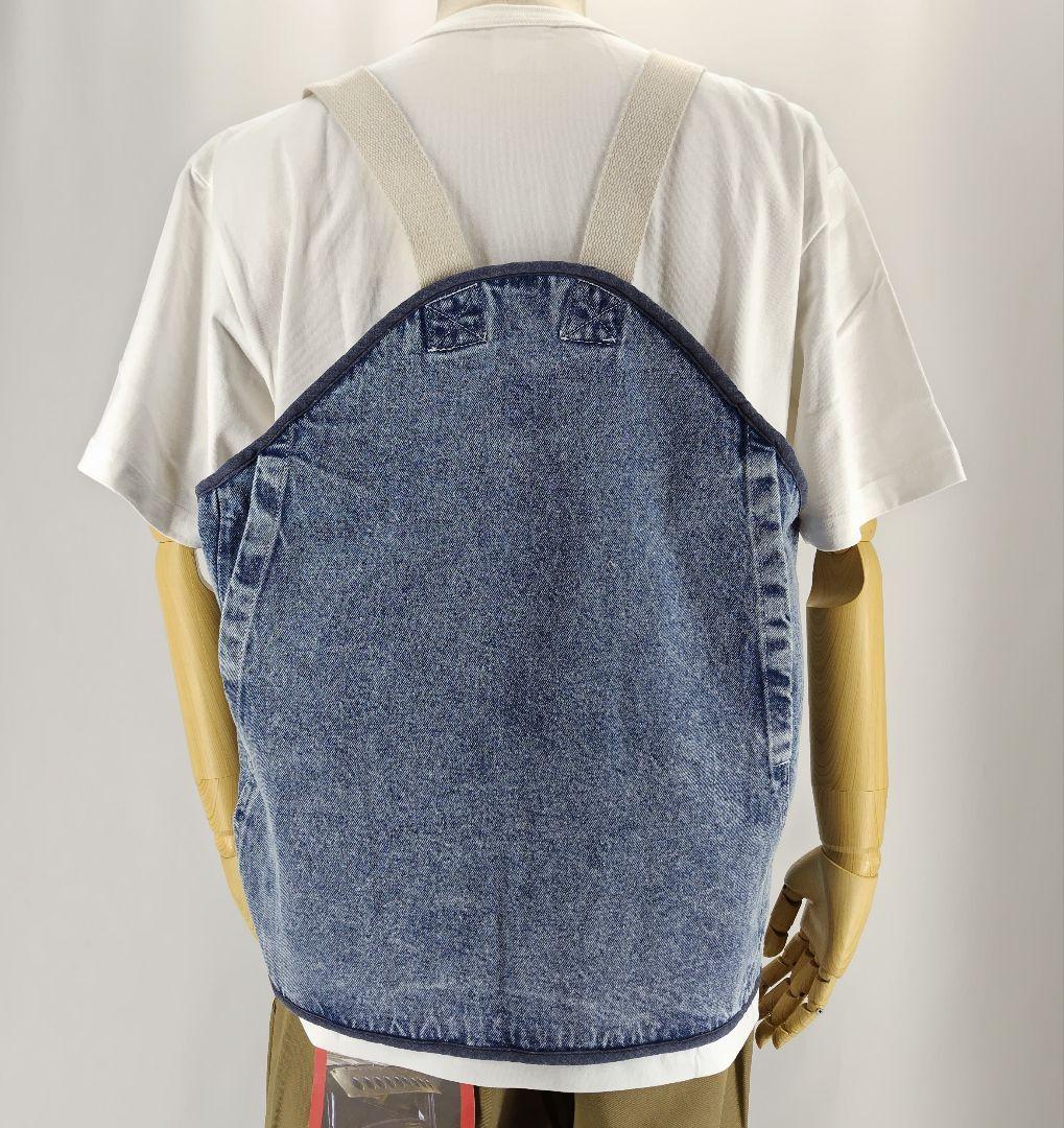 ブルコ/DENIMUTILITY VEST(L-INDIGO)サイズF