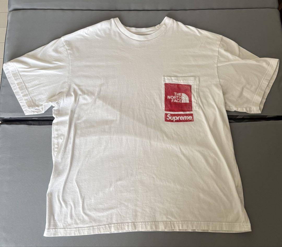 Supreme TheNorth Face Printed Pocket Tee