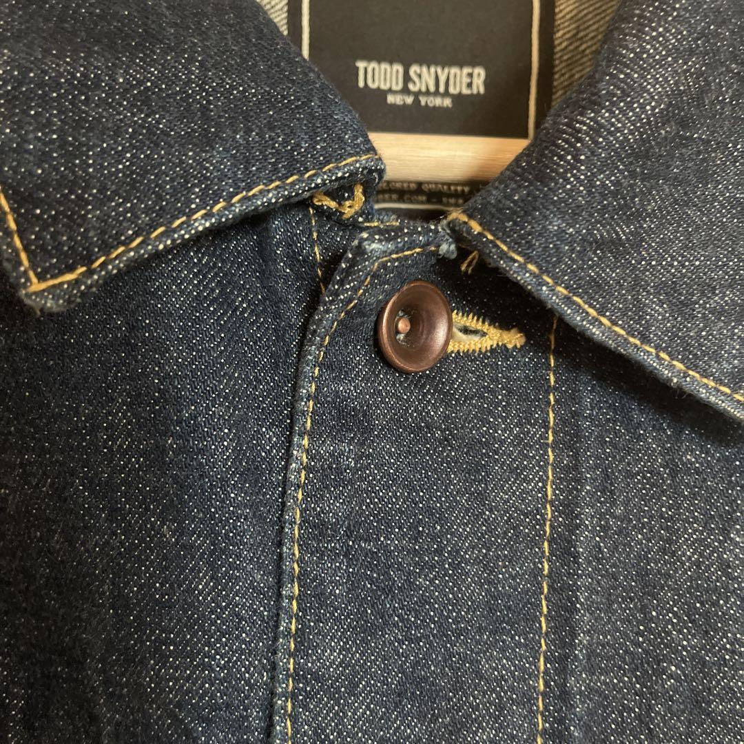 TODD SNYDER デニムジャケット Gジャン ショート丈 レディース