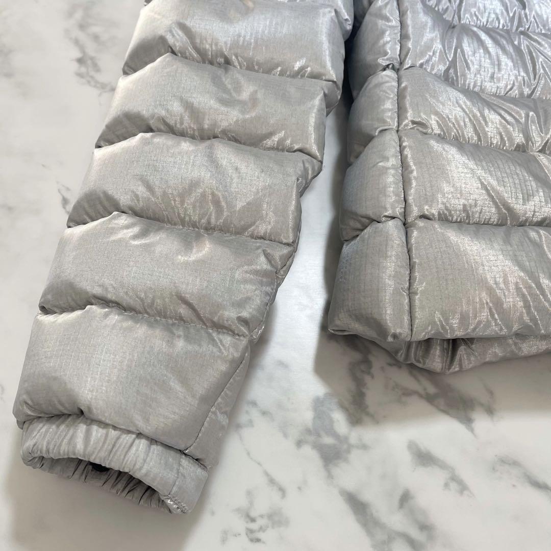 美品❣️ モンクレール MONCLER バディ シルバー ダウン ジャケット 0