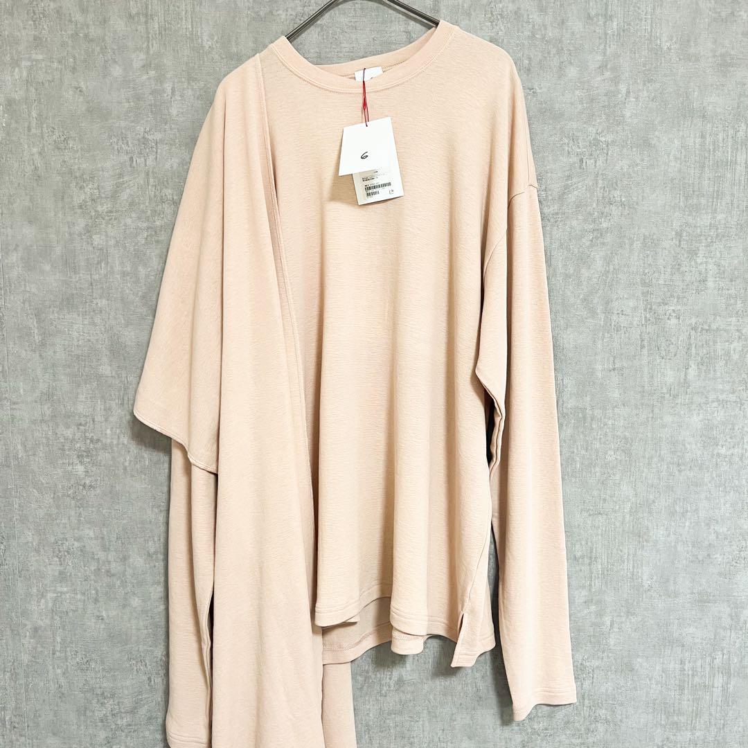 専用未使用完売品　6 ROKUカットソー　STOL PULLOVER シルク混