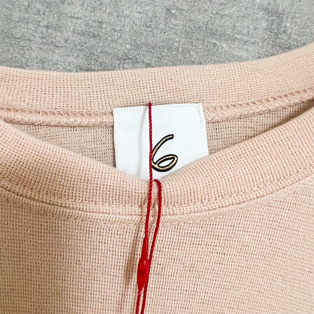 専用未使用完売品　6 ROKUカットソー　STOL PULLOVER シルク混 未使用完売品 6 ROKUカットソー STOL PULLOVER シルク混 レディース