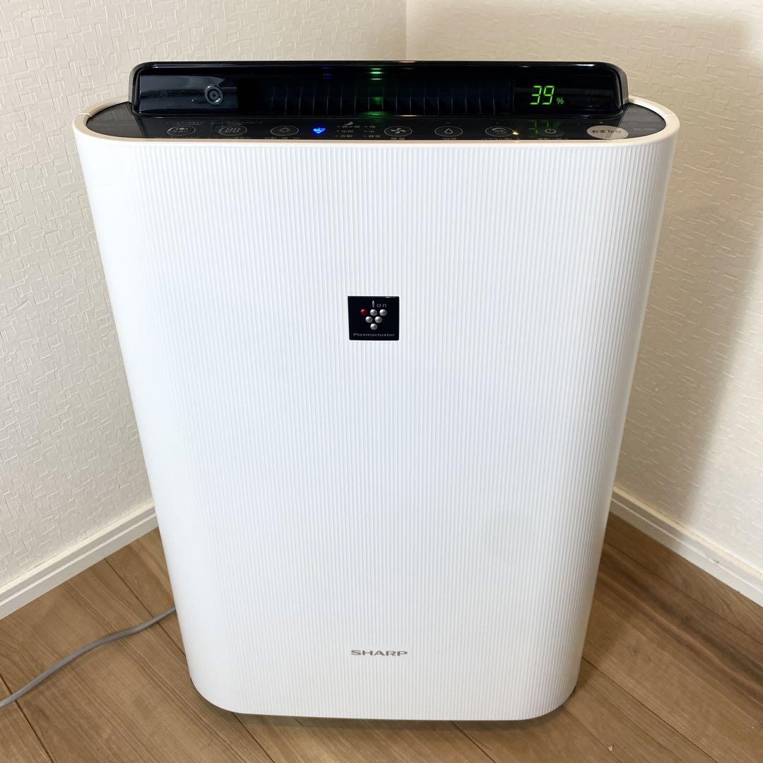 美品 フィルター新品 シャープ プラズマクラスター加湿空気清浄機