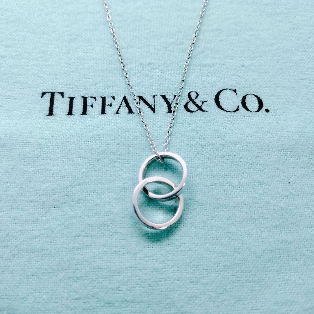 【美品】Tiffany ティファニー インターロッキング シルバー925