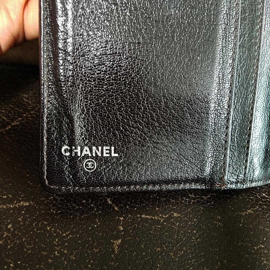 得価最安値 CHANEL シャネル 金運↑ マトラッセ 二つ折り長財布 バイカラー シール有 gS3vL-m76555427903 限定SALE新作