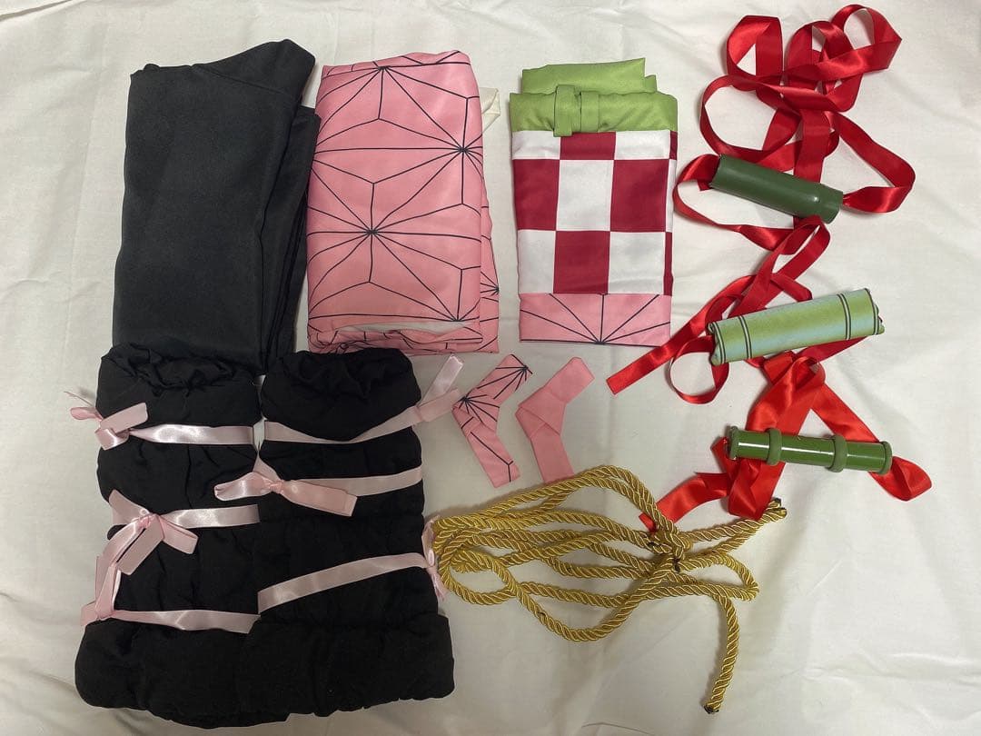 鬼滅の刃 竈門禰豆子 コスプレ フルセット 開店記念セール! 2040円