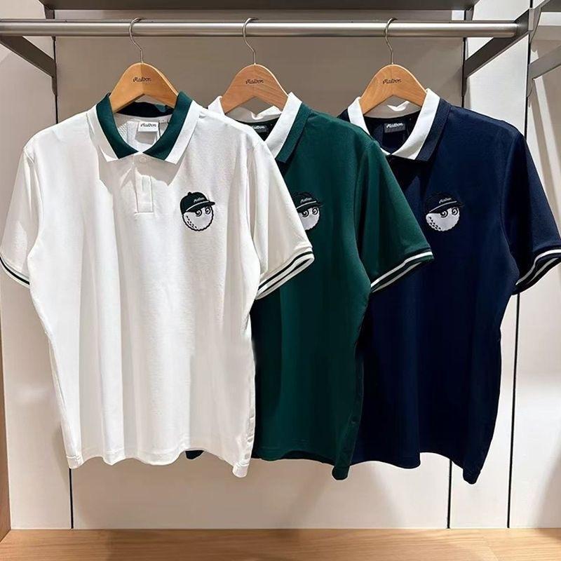 マルボンゴルフ ポロシャツ malbon golf メンズ シャツ 半袖
