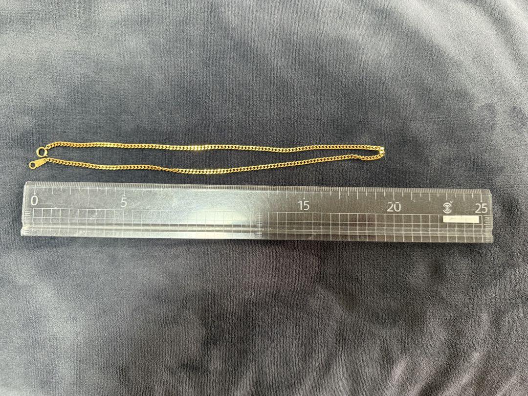 18金　K18　ゴールド ネックレス 約40cm 10g