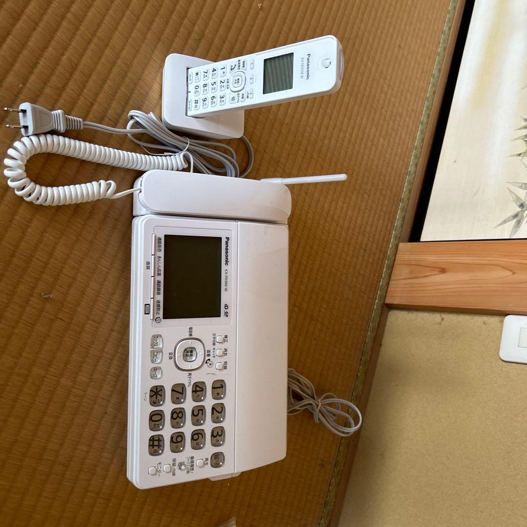 Panasonic KX-PD360DL 固定電話 子機付き