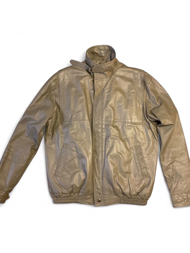 GK ライダースジャケット 仔牛 レザージャケット ヴィンテージL