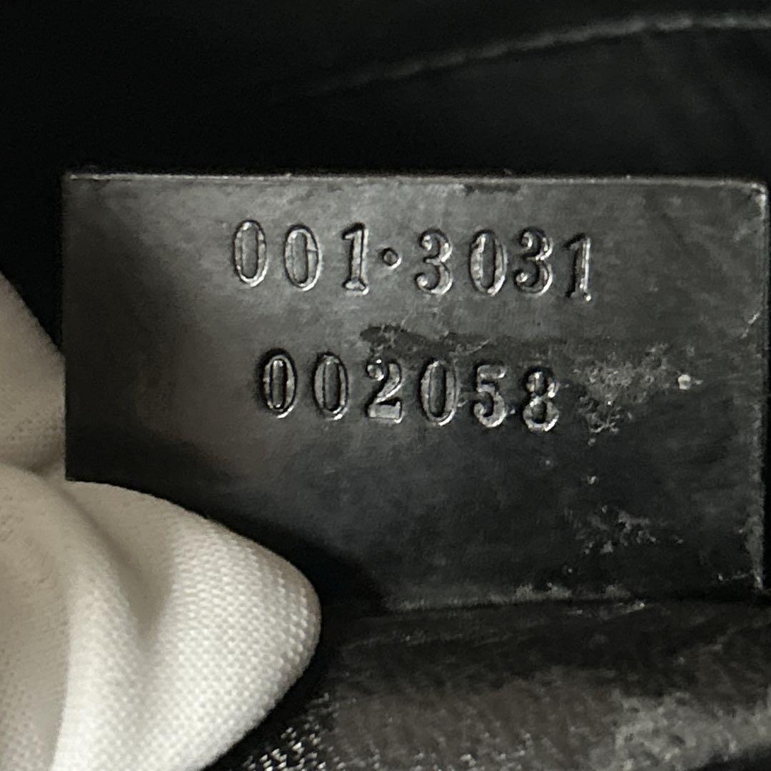 GUCCI グッチGロゴ エナメル ミニバッグ ハンドバッグ　ブラック　黒