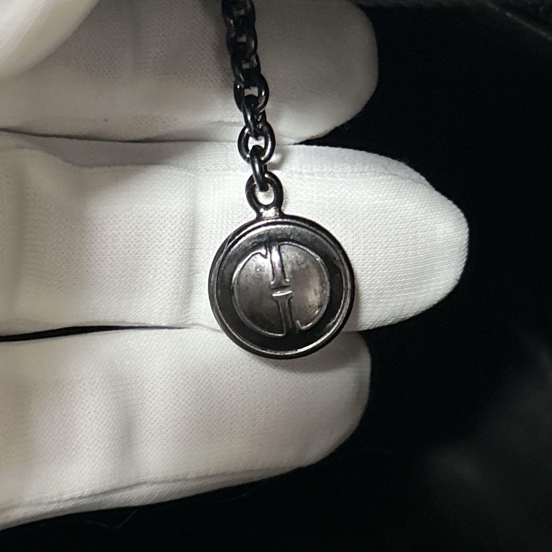 GUCCI グッチGロゴ エナメル ミニバッグ ハンドバッグ　ブラック　黒