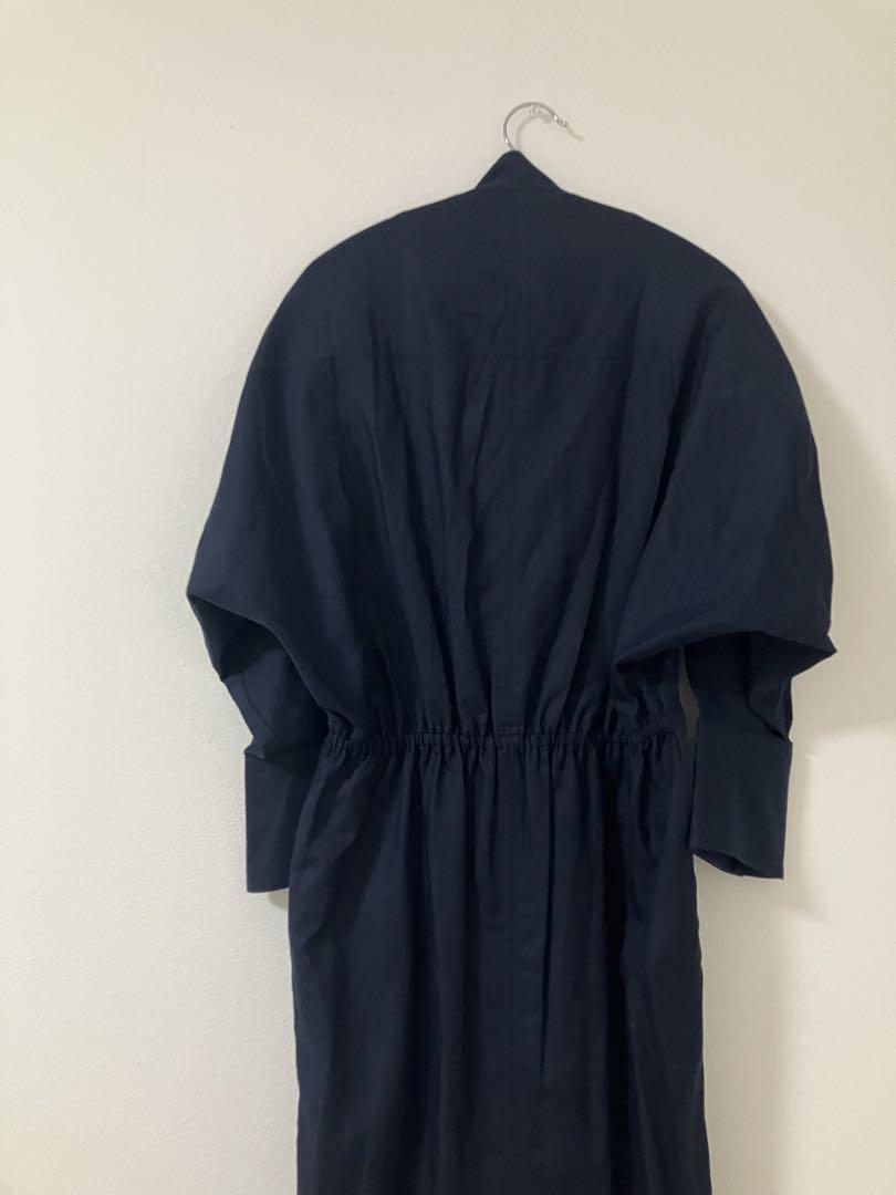 mame Cotton Double Cloth Dress