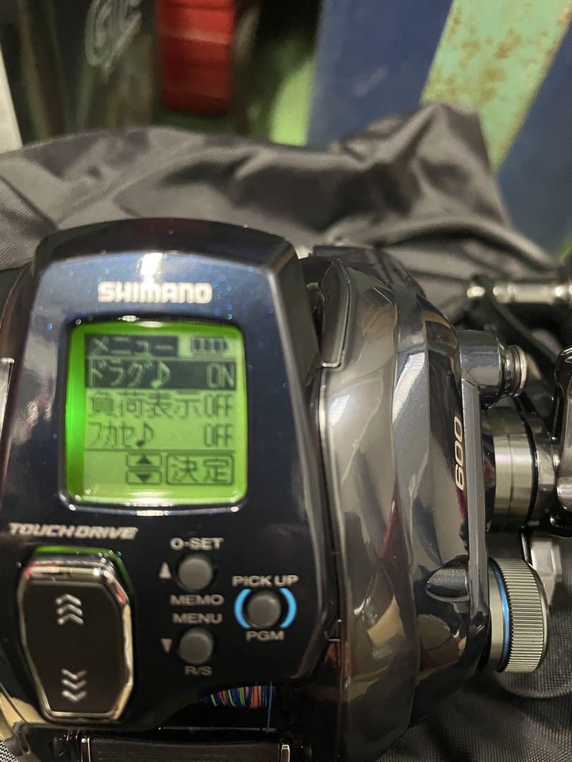 [美品］SHIMANO 2020モデルForceMaster 600 電動リール