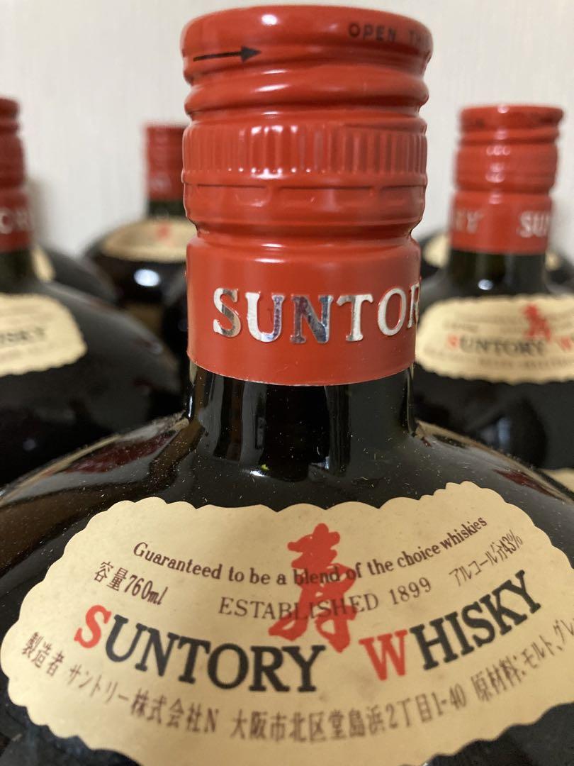 古酒SUNTORY OLD WHISKY 760ml特級10本セット 古酒SUNTORY OLD WHISKY 760ml特級10本セット
