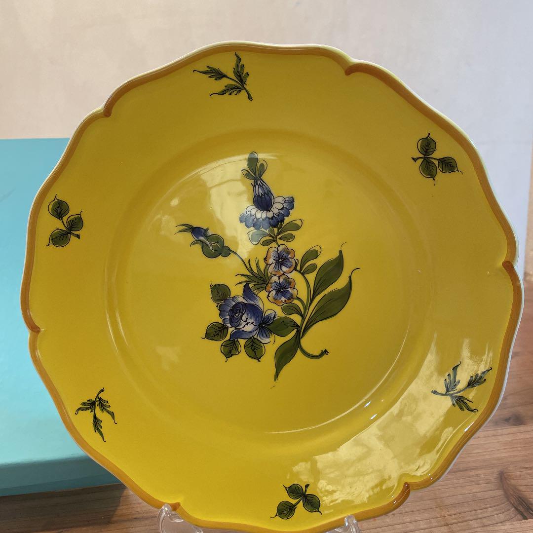 希少アンティークティファニーeste ceramiche ティファニー　プレート