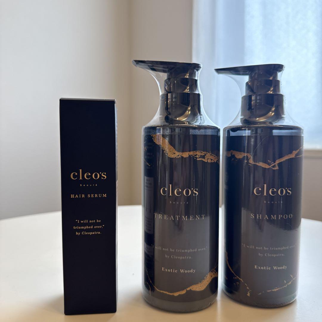 クレオズボーテシャンプー&トリートメント&ブースターヘアセラム セット