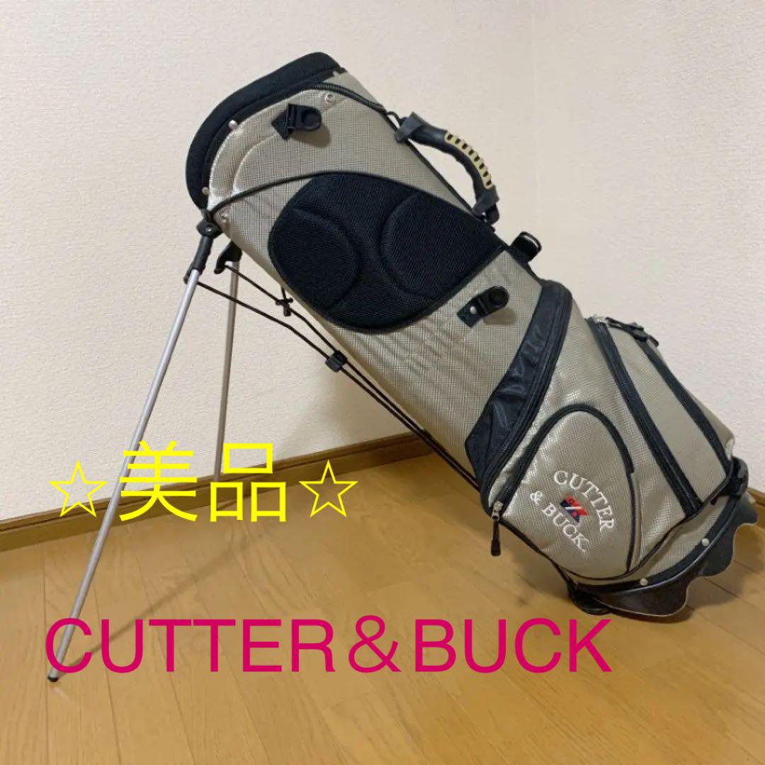 美品】⭐︎CUTTERu0026BUCK⭐︎スタンド付 キャディバッグ