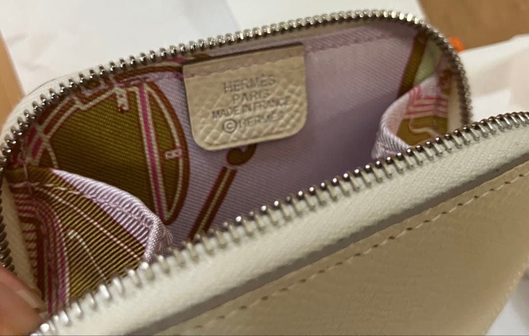 エルメス　シルクイン　コインケース　未使用