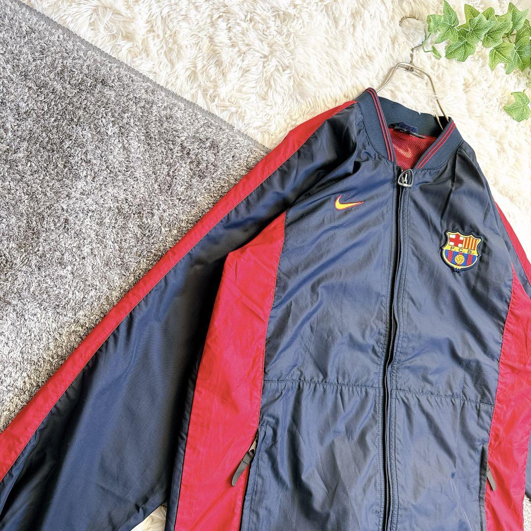 希少　NIKE FC ナイキバルセロナ トラックジャケット　セットアップ　XL