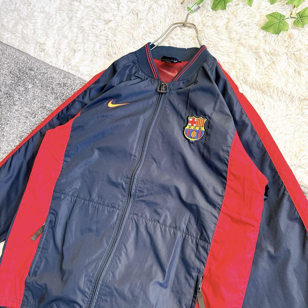 希少　NIKE FC ナイキバルセロナ トラックジャケット　セットアップ　XL