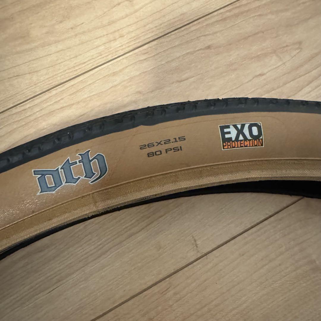 MAXXIS(マキシス) DTH 26x2.15 EXO タンウォール2本セット