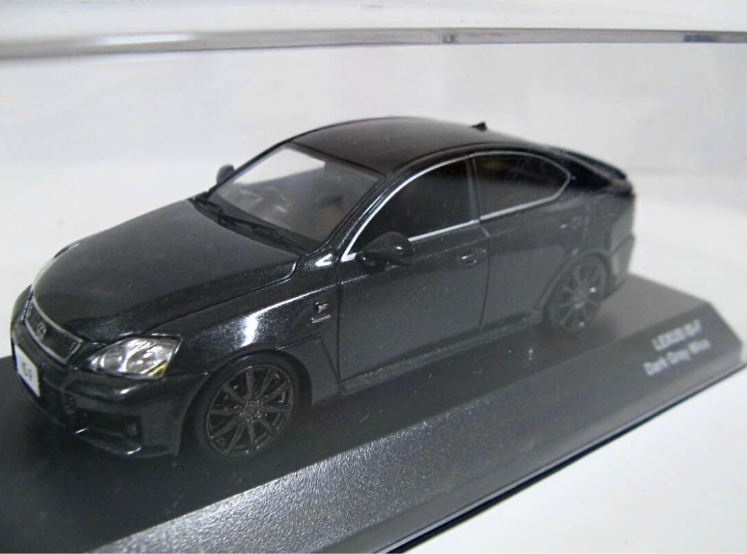 【美品】京商 1/43 レクサス IS-F 2008 ダークグレーマイカ