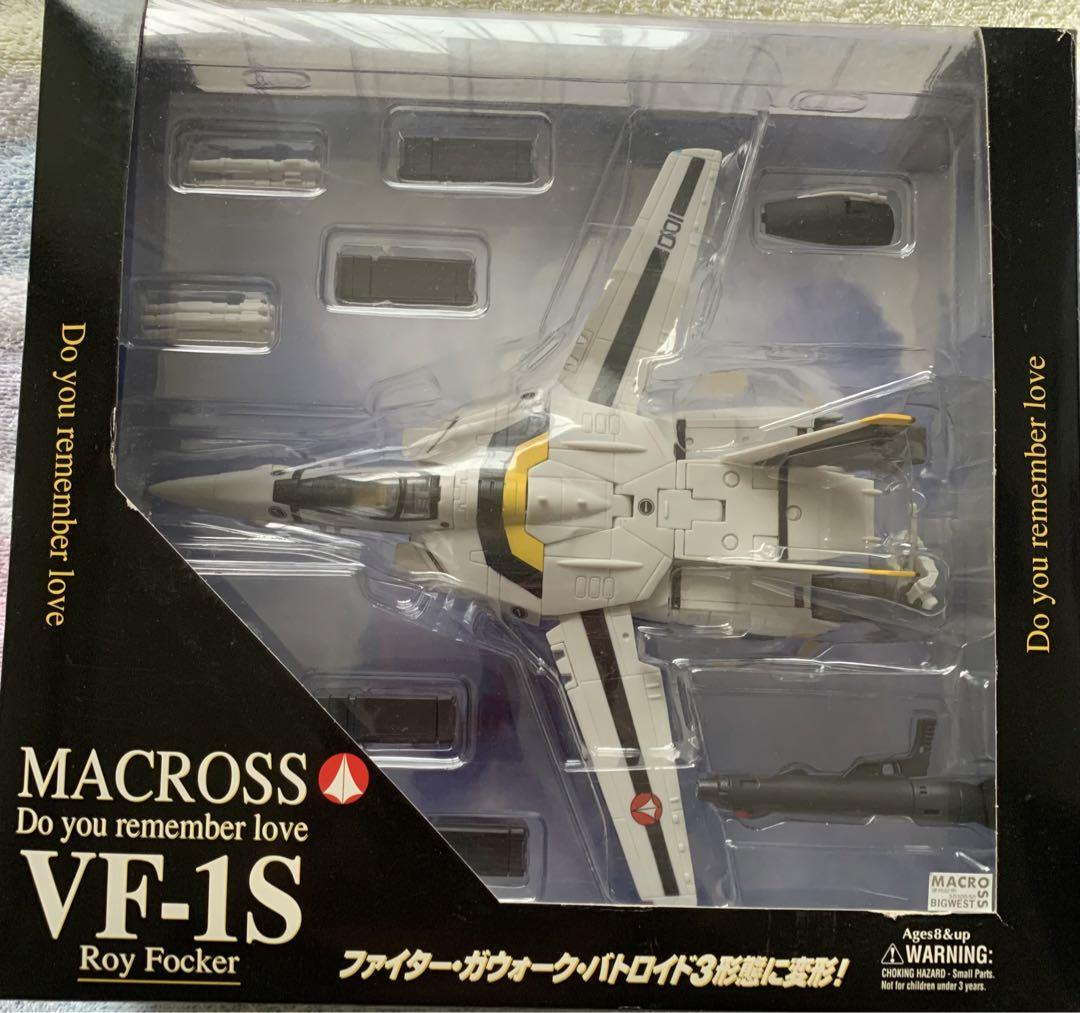 超時空要塞マクロス VF-1Sバルキリー ロイ・フォッカー機 1/60