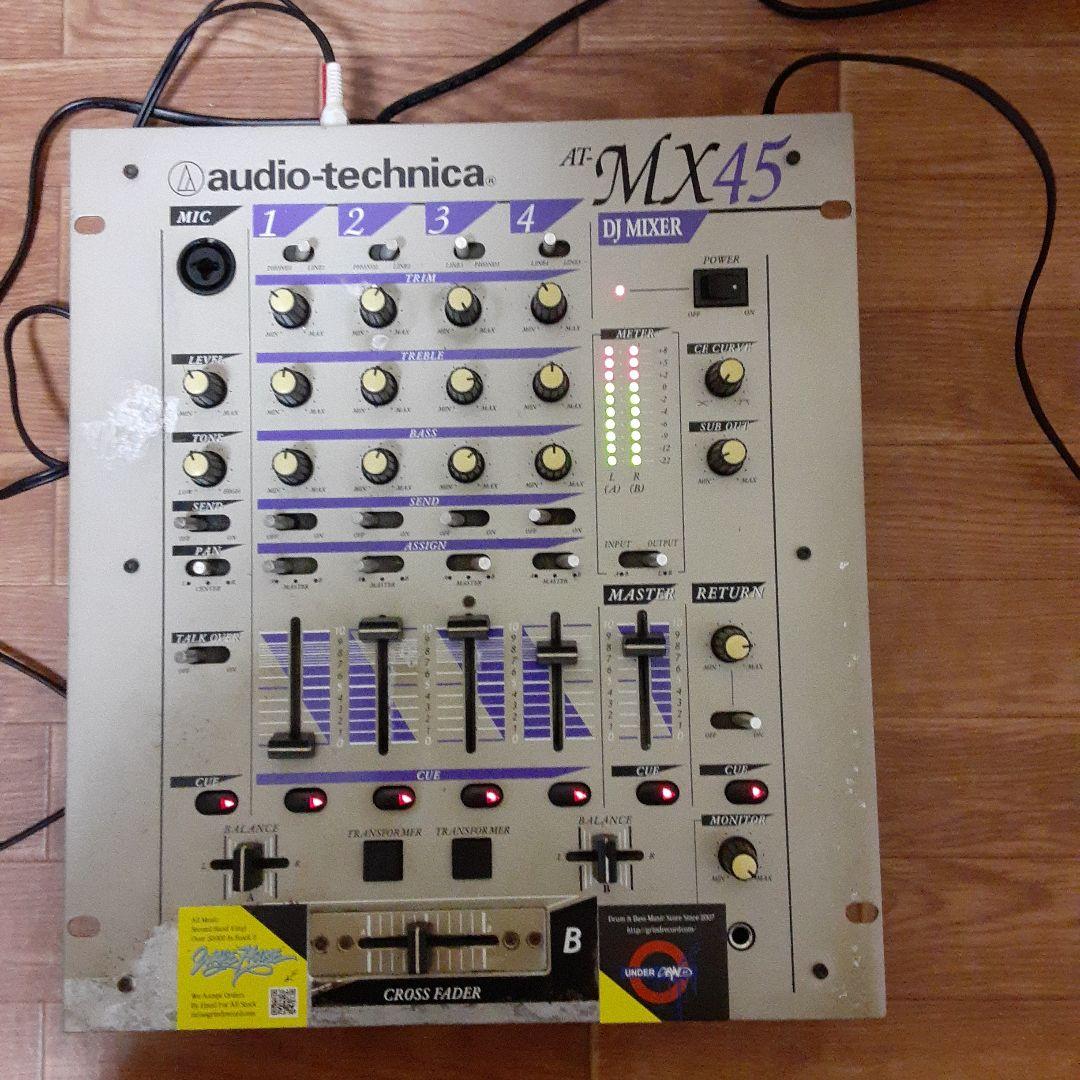 オープニング大放出セール audio technica AT-MX45 DJミキサー azuraftu.mg