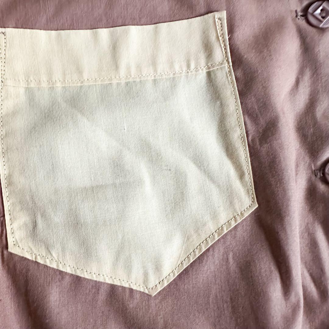 1940's~ クレイジーパターン コットン オープンカラーシャツ 1940's~ クレイジーパターン コットン オープンカラーシャツ