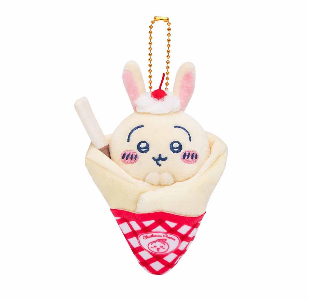ちいかわクレープ ウサギのぬいぐるみ キャラクターグッズ ちいかわクレープ ウサギのぬいぐるみ キャラクターグッズ