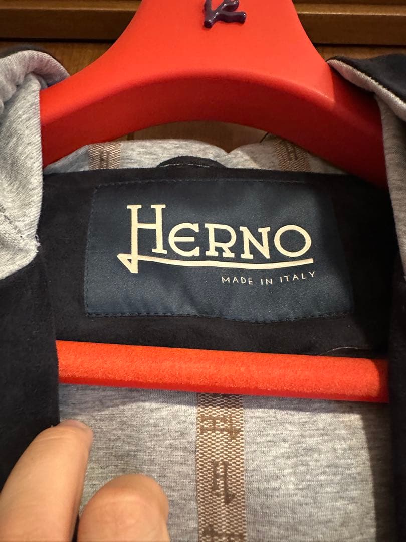 HERNO⭐️ボンディング‼️スウェードジャケット‼️46⭐️現行‼️159,000円破格 HERNO⭐️ボンディング‼️スウェードジャケット‼️46⭐️現行‼️159,000円破格