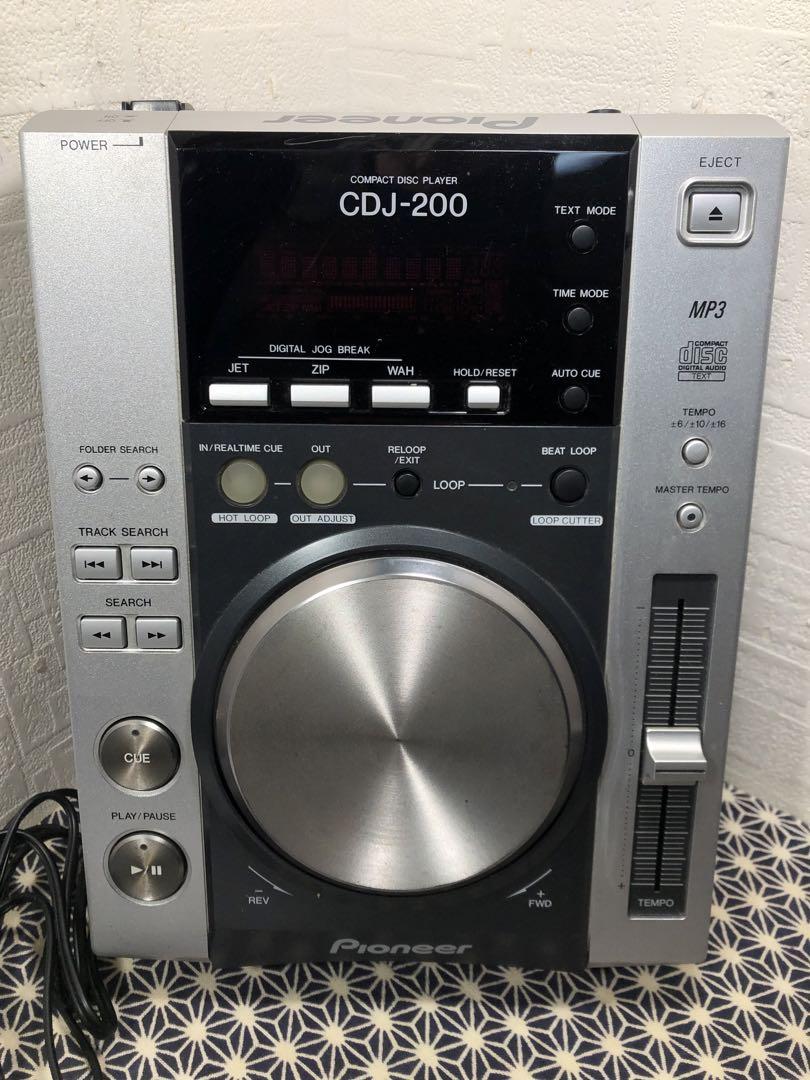 Pioneer dj パイオニア CDJ-200 レンズクリーニング 電源コード Pioneer dj パイオニア CDJ-200 レンズクリーニング 電源コード