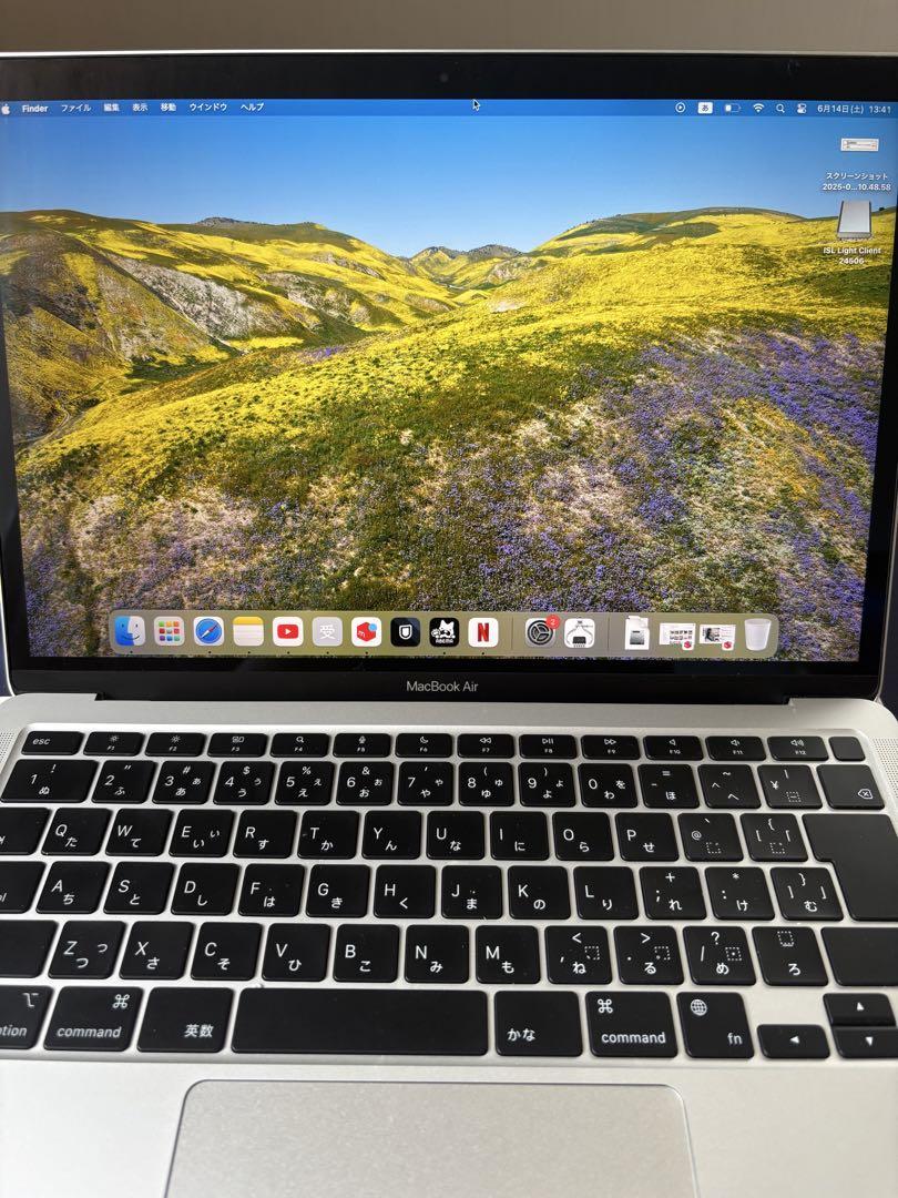 Apple MacBook Air 2020M1 SSD256GB メモリ8GB