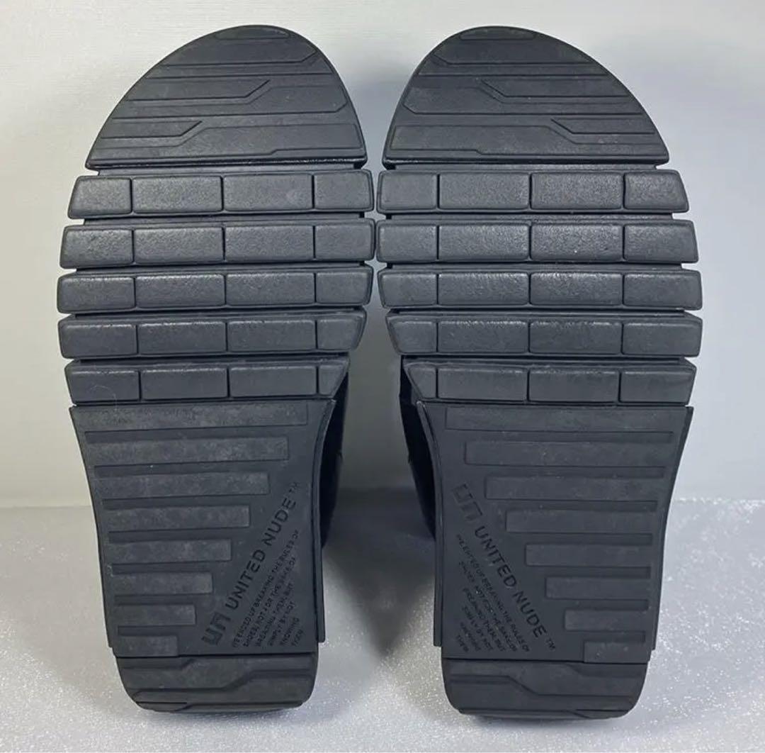 UNITED NUDE ユナイテッドヌード デルタラン 厚底 サンダル 36