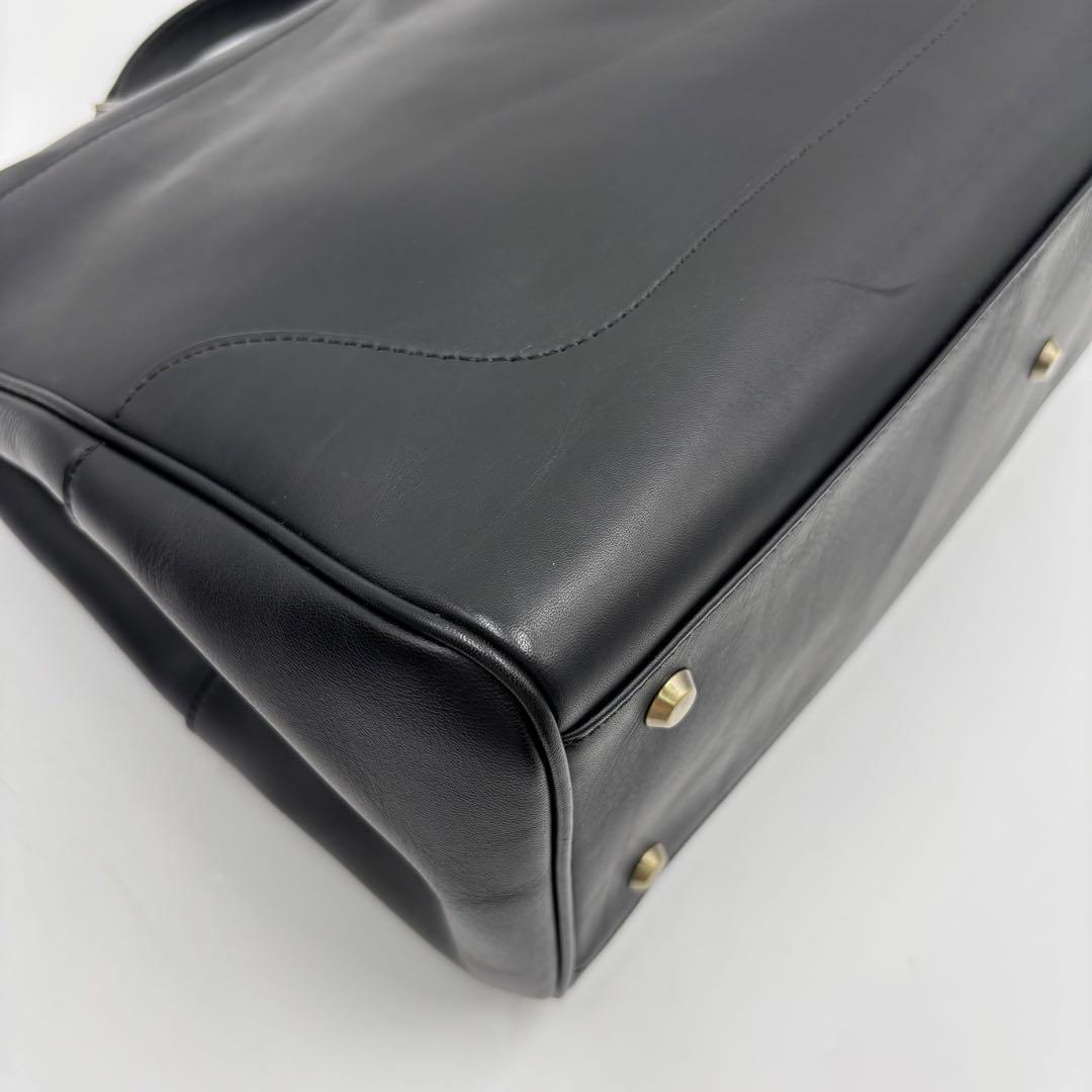 【未使用タグ付】PELLE MORBIDA ESPLORA ビジネスバッグ 黒