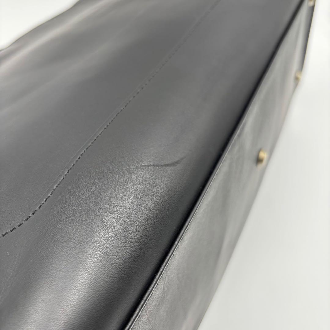 【未使用タグ付】PELLE MORBIDA ESPLORA ビジネスバッグ 黒