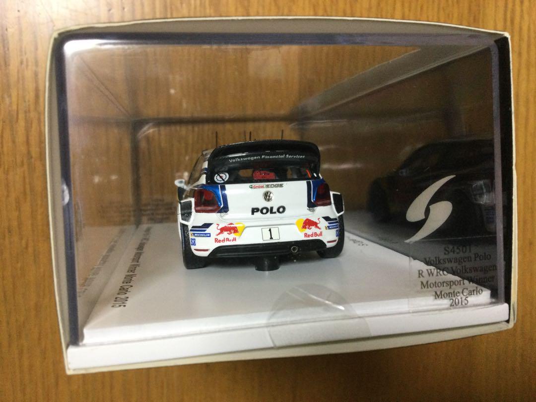 VW POLO R WRC モンテカルロラリー2015 1/43 新品