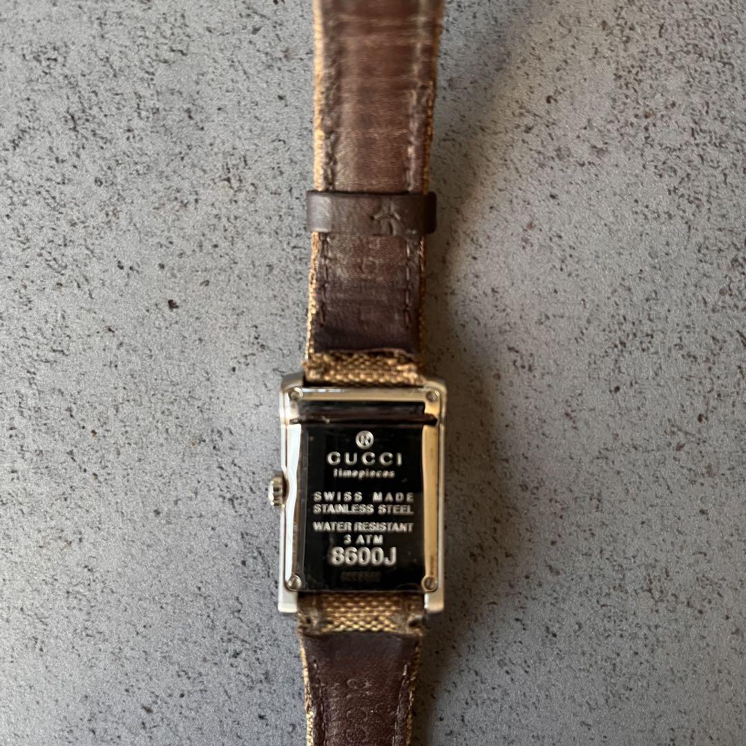 GUCCI 腕時計 8600J 注意事項要確認